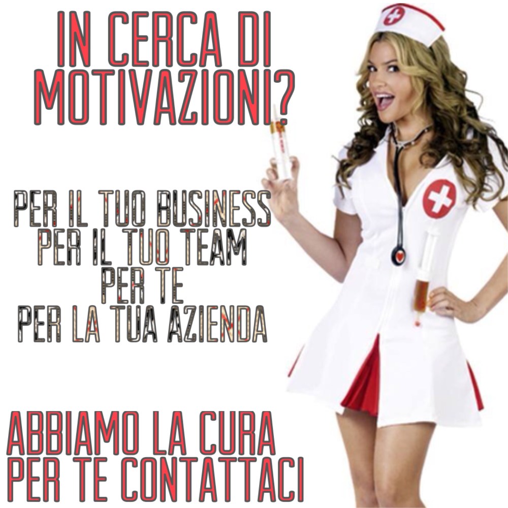 In cerca di motivazioni?