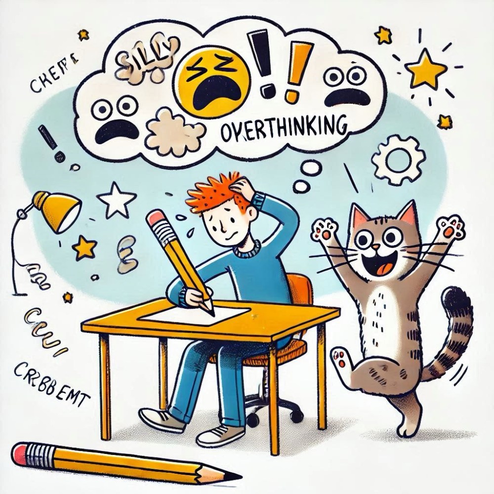 Smettila di pensare troppo e inventarti problemi che non esistono.