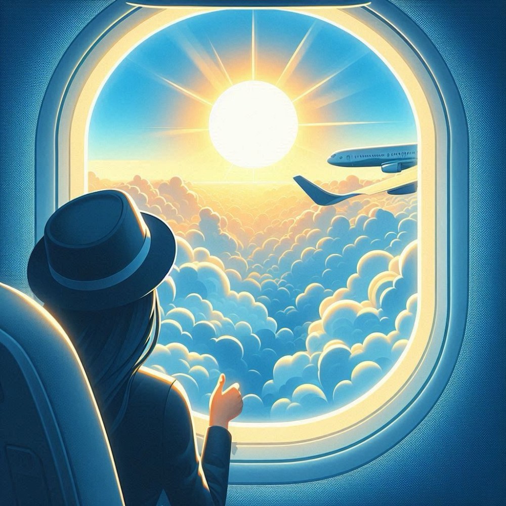 Il sole sopra le nuvole