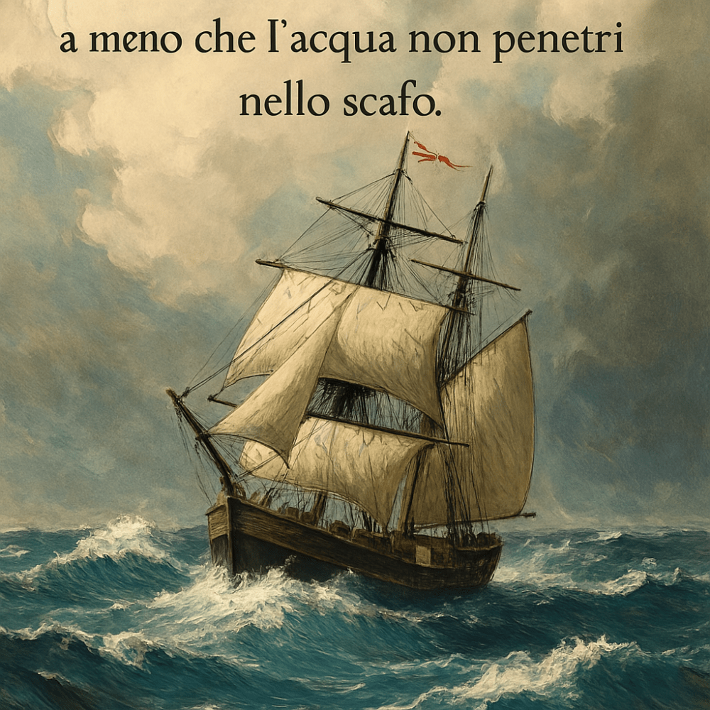 Un oceano non affonda una nave