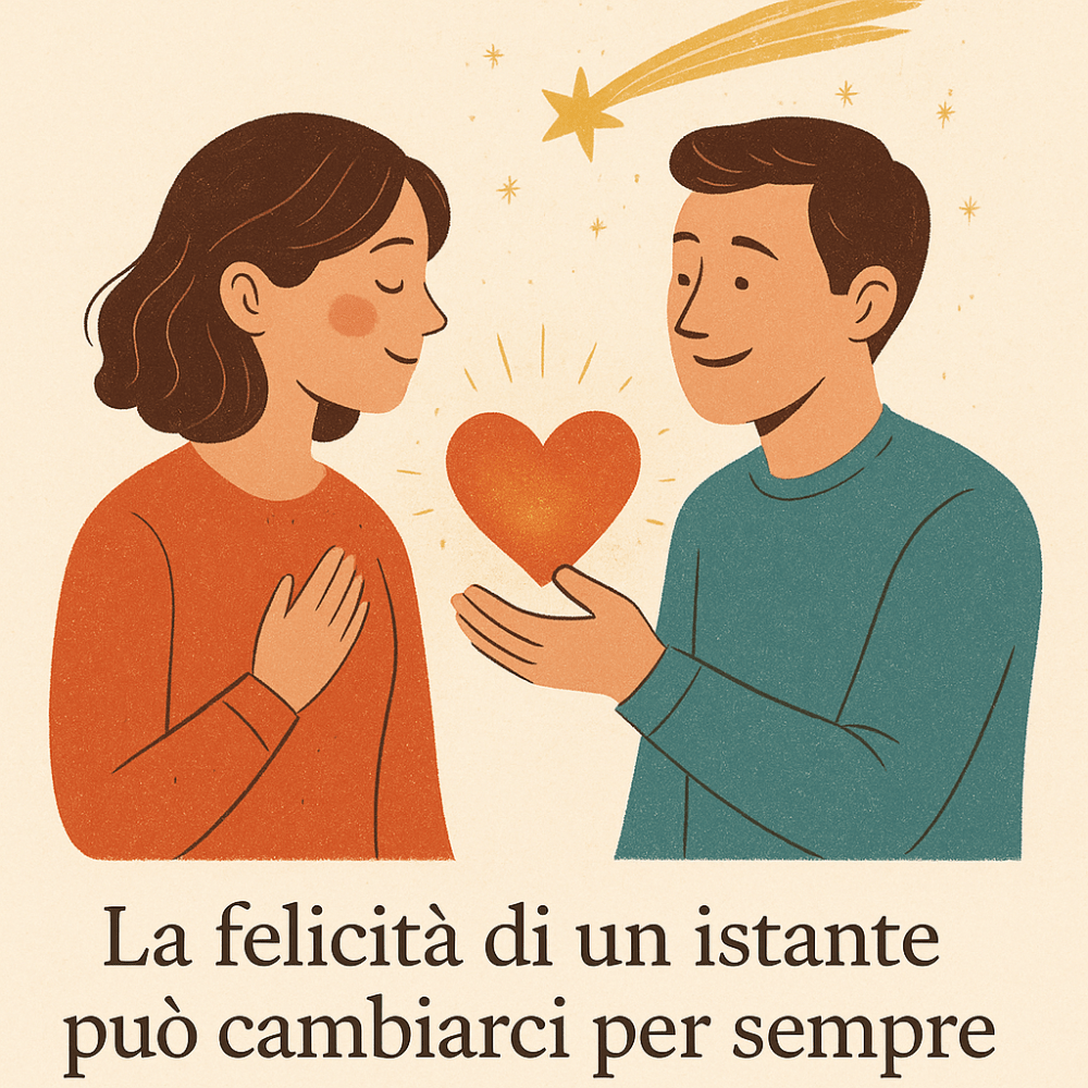 La felicità di un istante può cambiarci per sempre