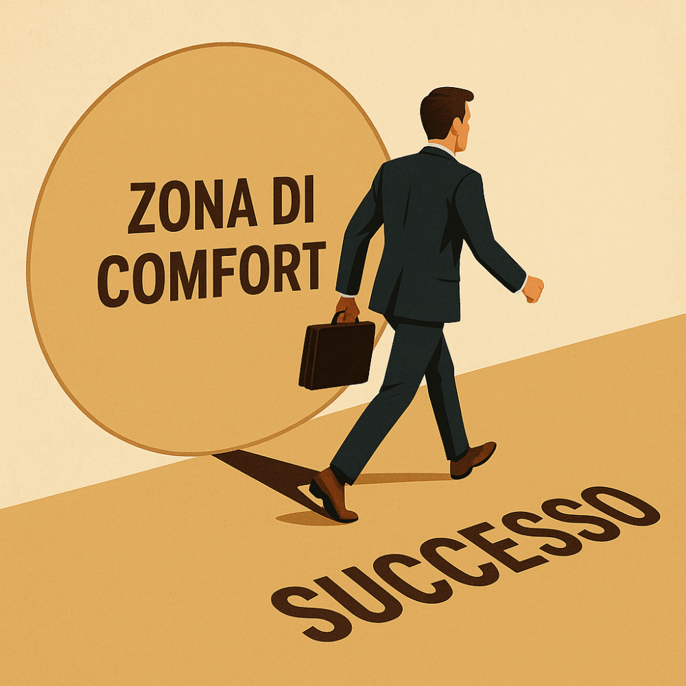 NULLA DI GRANDE È STATO FATTO SE NON USCIAMO DALLA NOSTRA ZONA COMFORT