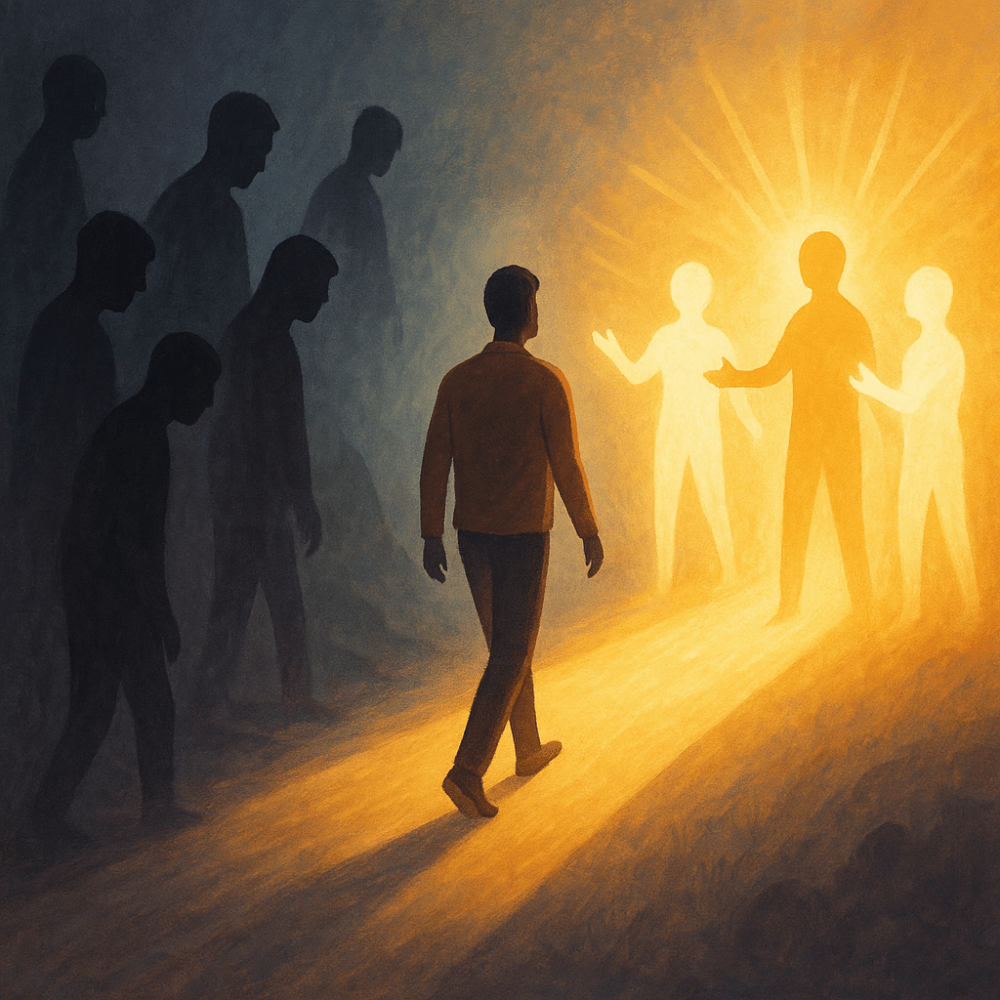 Circondati di chi ti accende, non di chi ti spegne