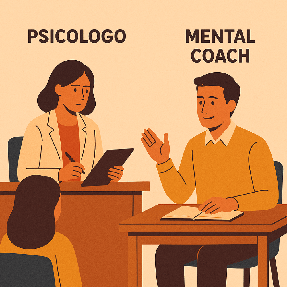 Differenza tra psicologo e mental coach: capire chi ti serve davvero